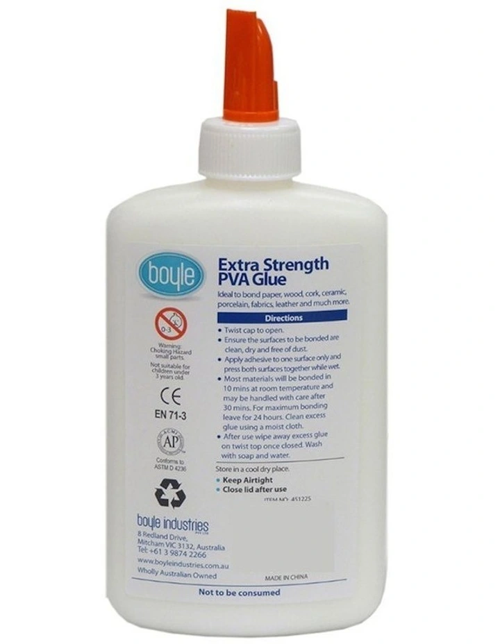 Washable PVA Adhesive Clear Glue 225ml
