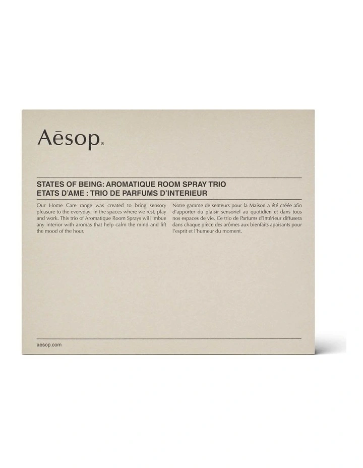 States of Being Aromatique Room Spray Trio