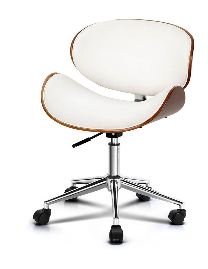 Lacroix Wooden Office Chair in White