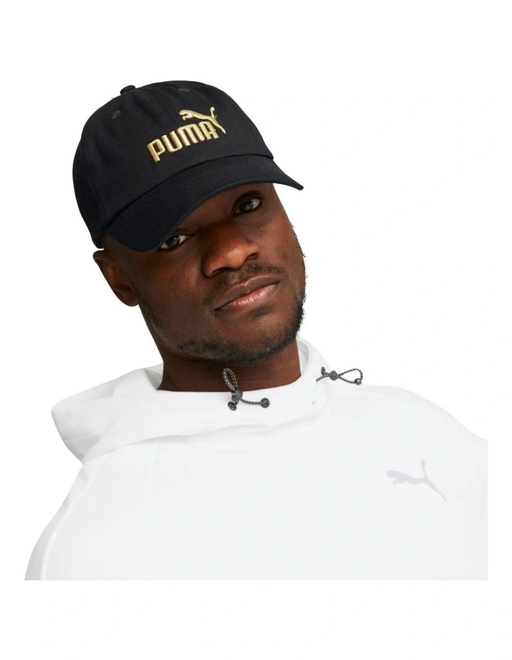 No.1 Cap in Black