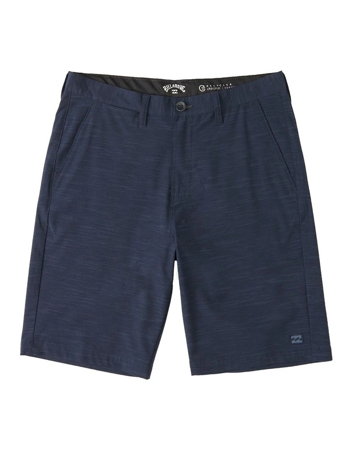 Crossfire Slub 18 Shorts in Navy Blue