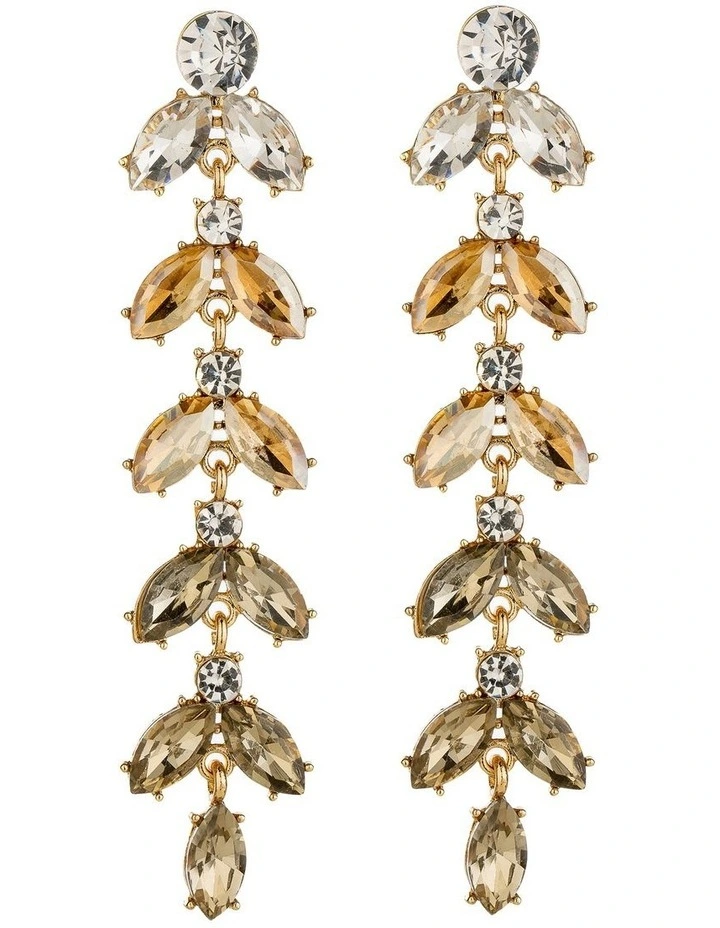 Oct Earring in Champagne