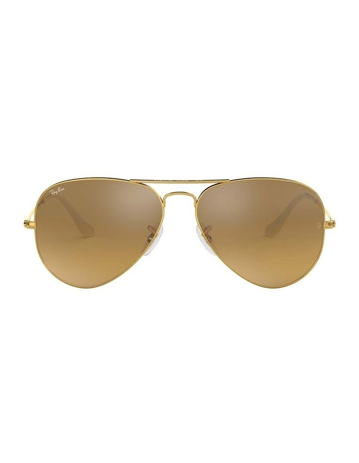 Aviator Gradient Gold RB3025 Sunglasses