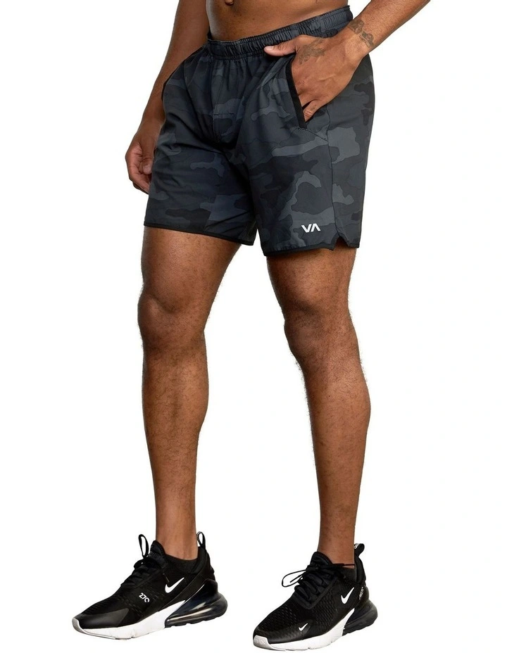 Yogger Stretch 17 Elastic Shorts Grey