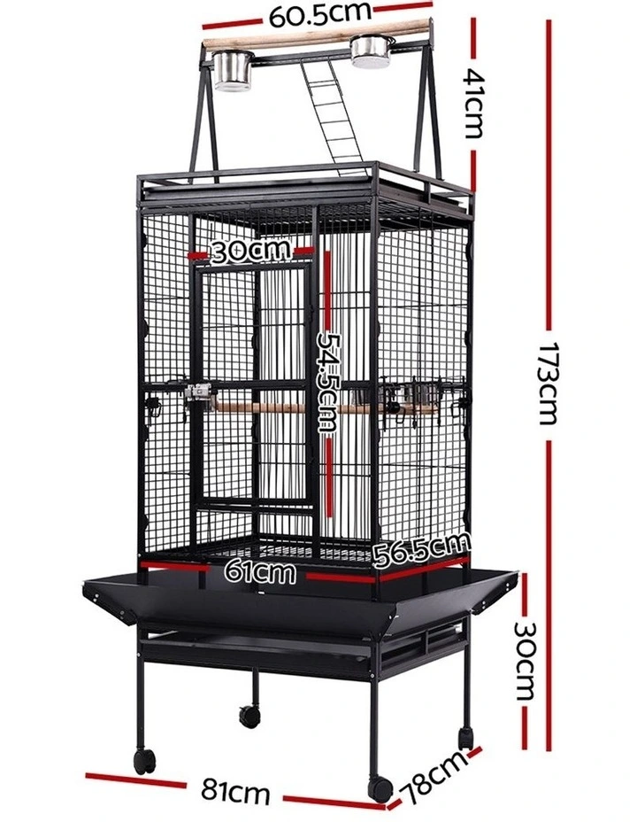 Bird Cage 173CM Black