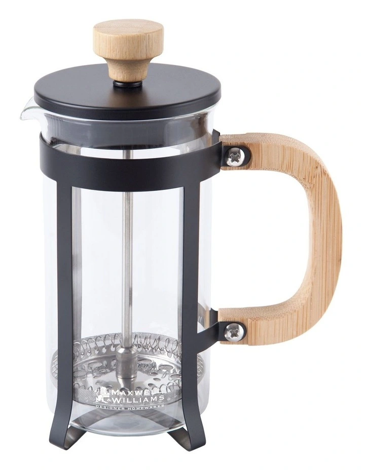 Blend Sumatra Plunger Bamboo Gift Boxed 350ml in Black
