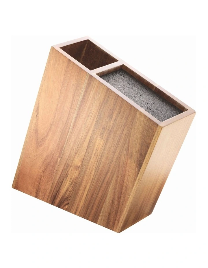 Universal Acacia Knife Block Rectangle