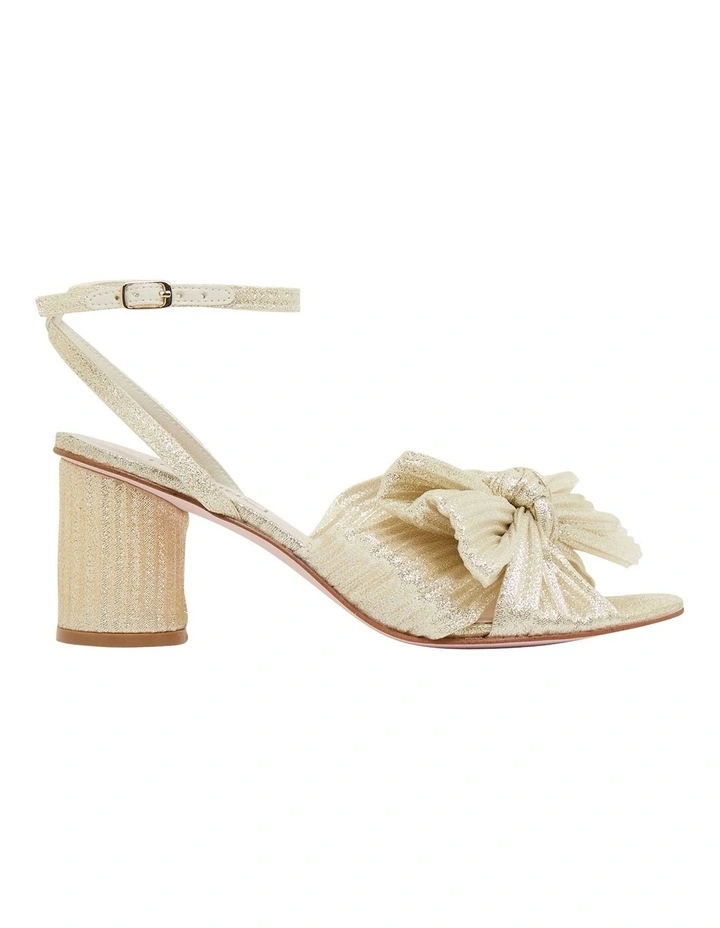 Secret Light Silver Shimmer Sandals