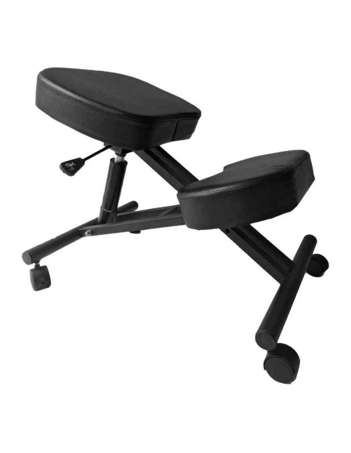 Adjustable Ergonomic Kneeling Chair in Black