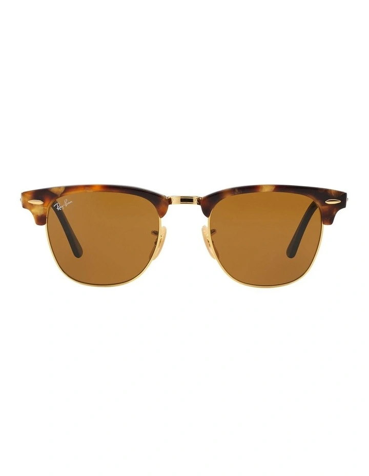 Clubmaster Fleck Brown RB3016 Sunglasses