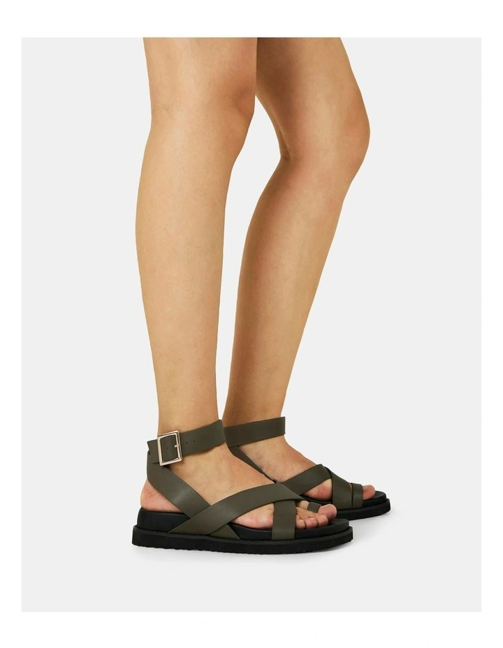 Tillie Flats in Khaki