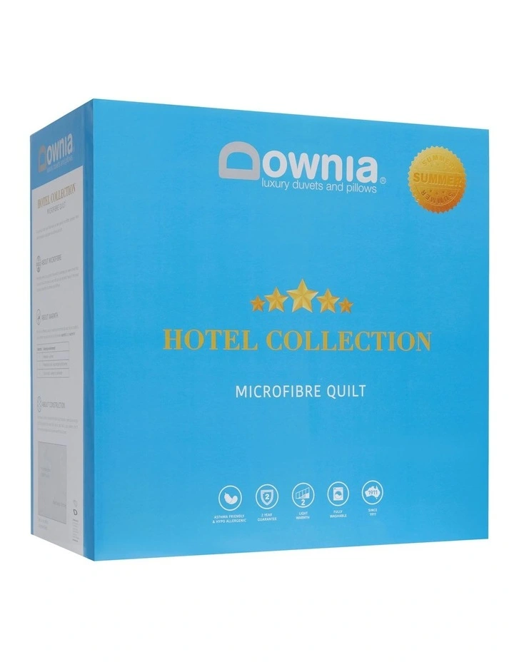 Hotel Collection Summer Microfibre Quilt in White