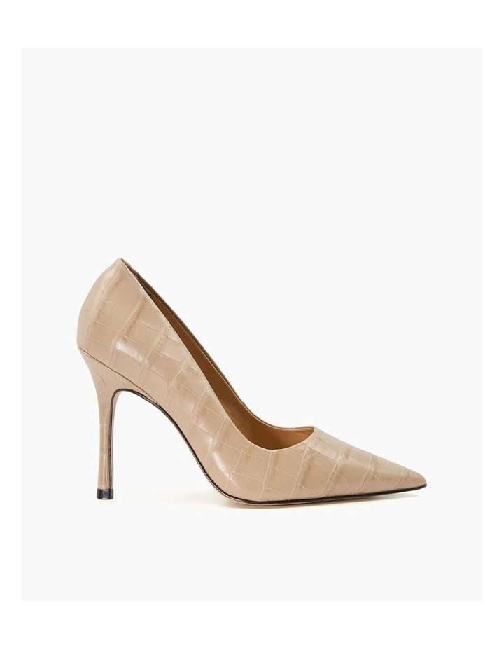Bento Pump in Taupe