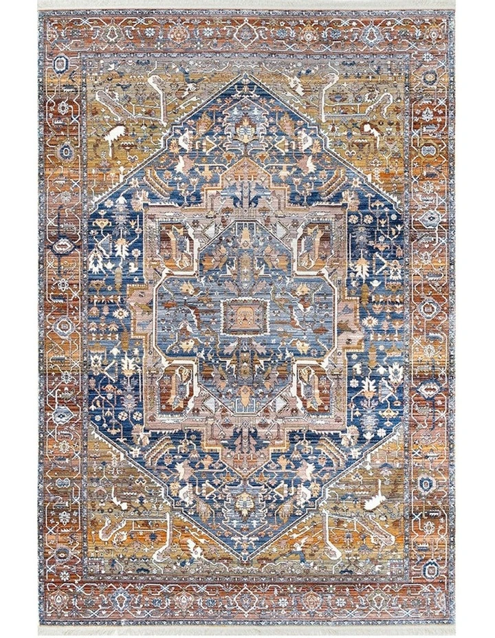 Heriz Rust Rug in Multi