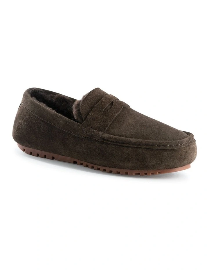 Men Terrigal Cosy Moccas Chocolate