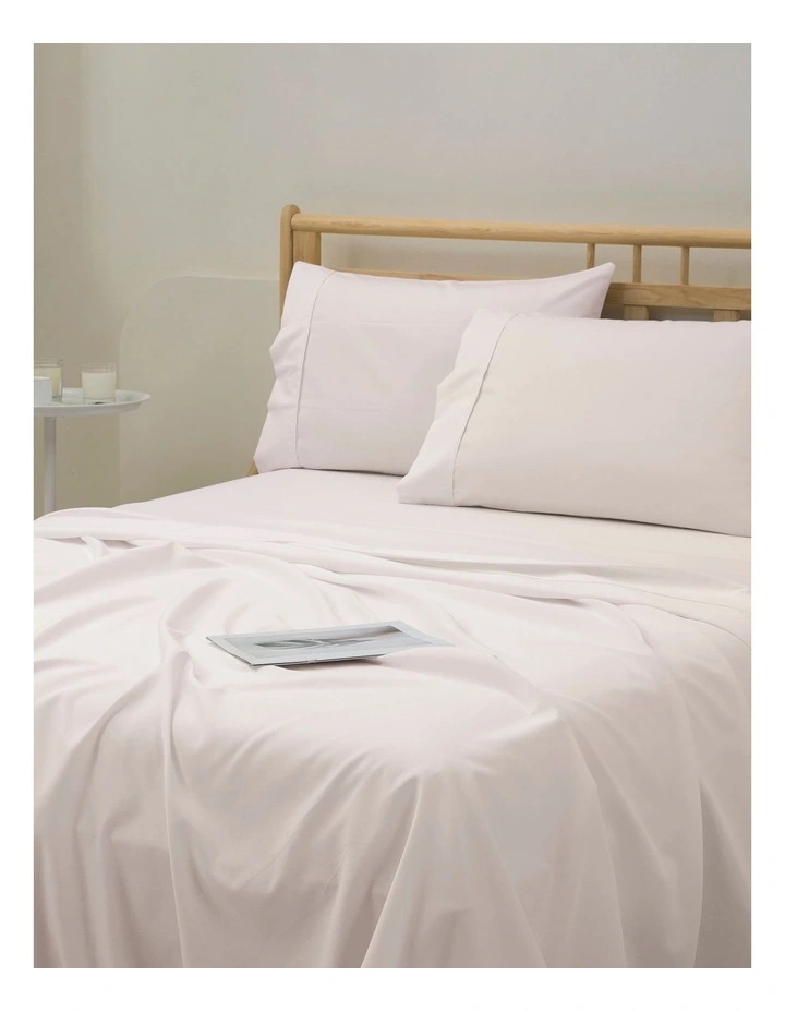 1500TC Cotton Rich Sateen Sheet Set in Golden Latte
