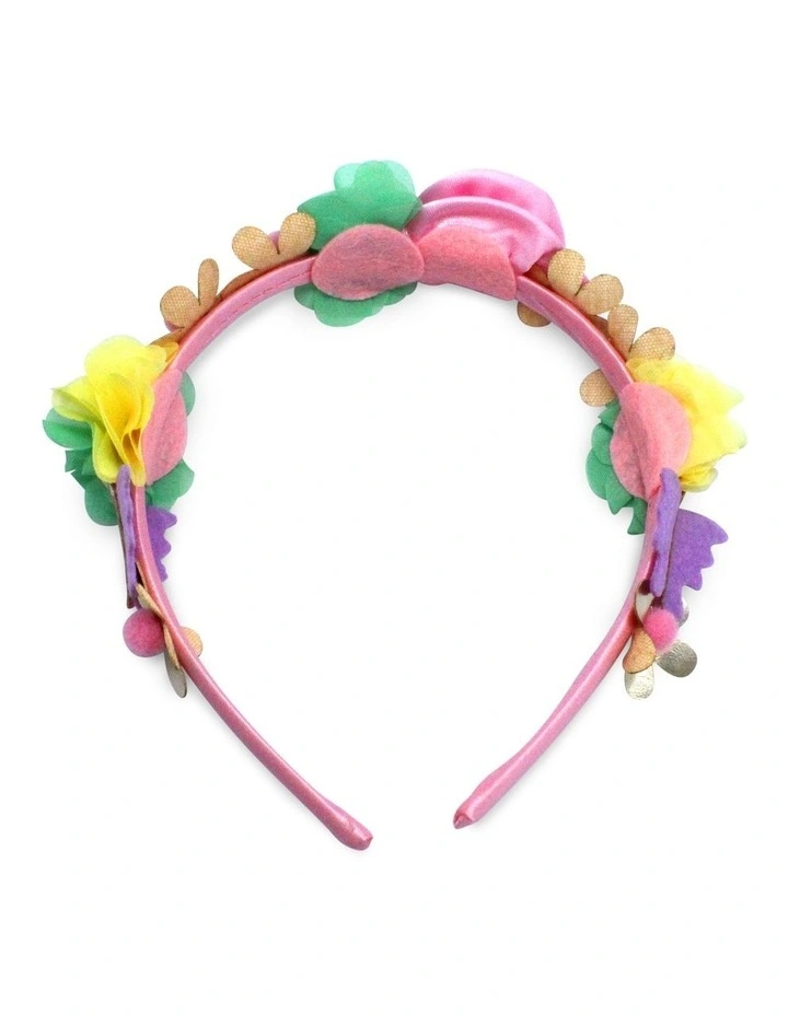 Floral Garden Aliceband in Multi