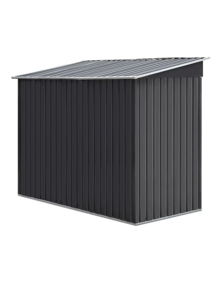 Outdoor Garden Shed 2.38x1.31M Grey