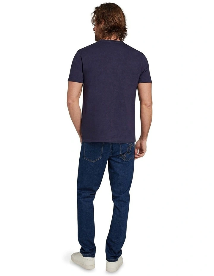 Slash Bull T-Shirt in Navy