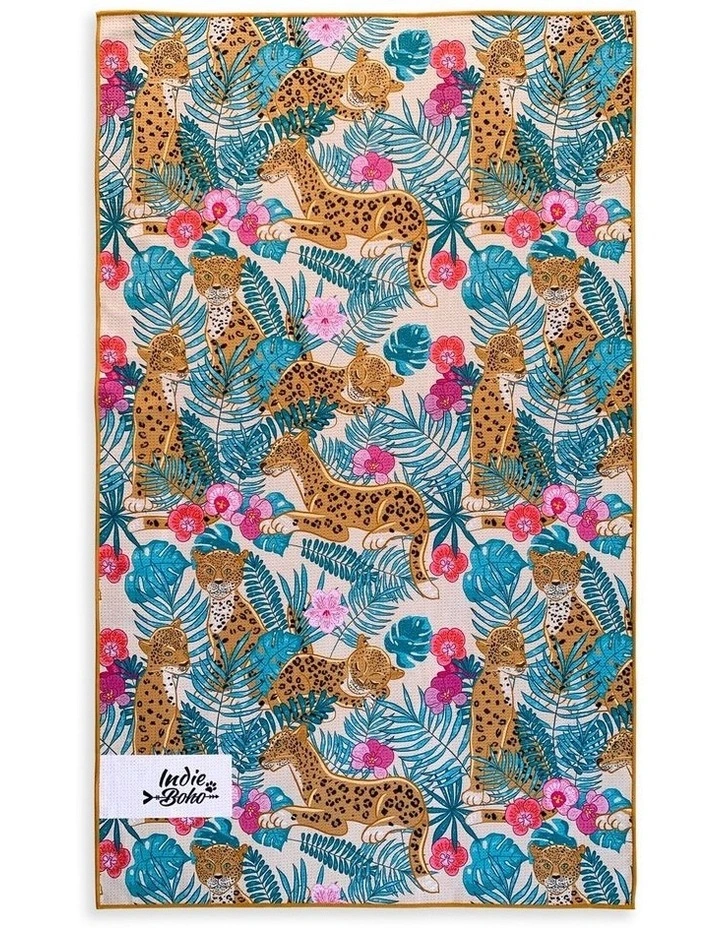 Leopard Luxe Pet Travel Towel