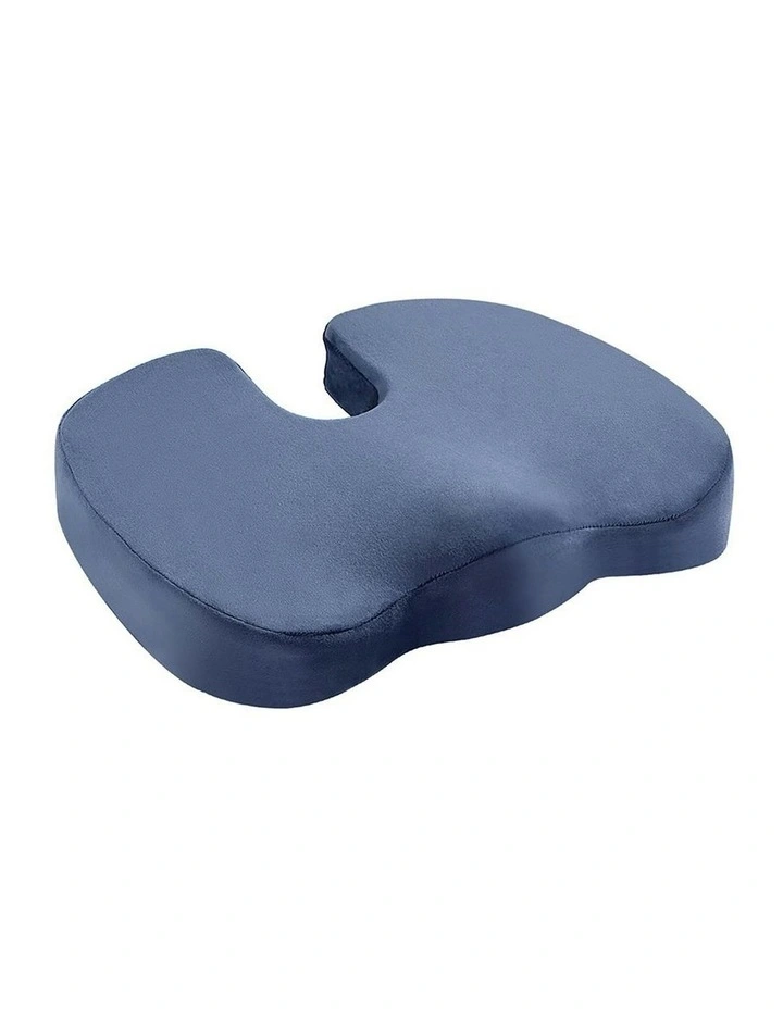 Memory Foam Seat Cushion in Blue