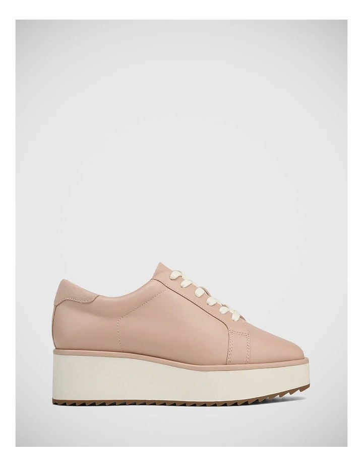 Hawthorn Leather Lace Up in Ballet Pink