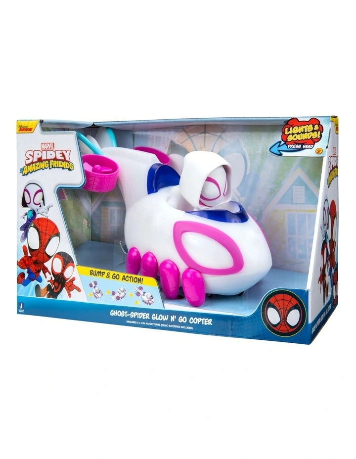 Ghost-Spider Glow N Go Copter Feature Vehicle