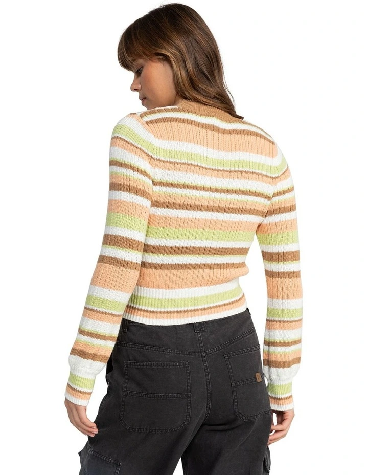 Playa Morning Sweater in Egret