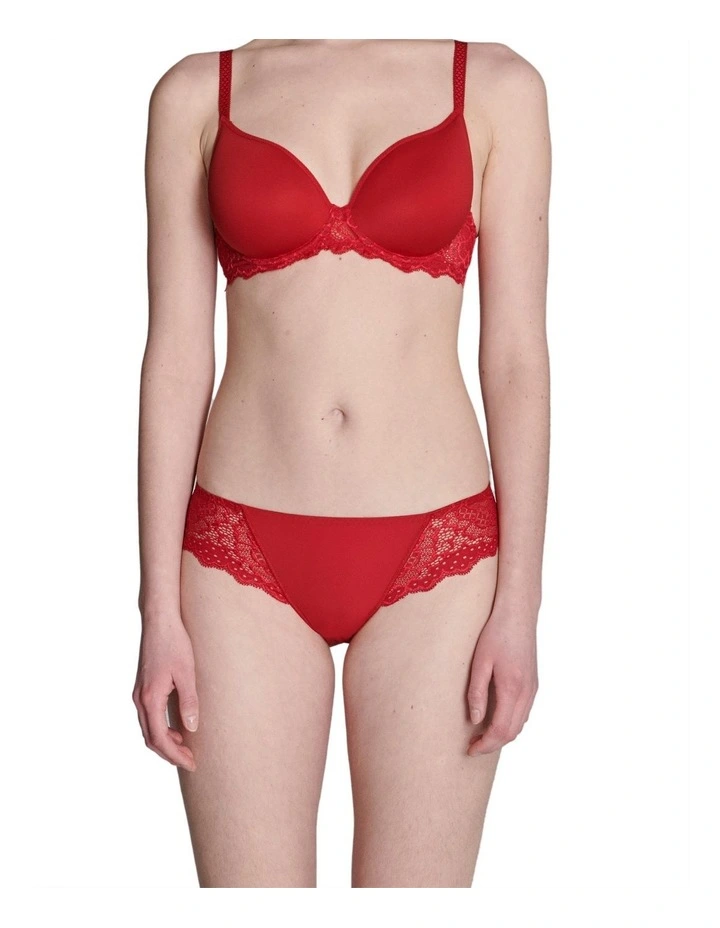 Caresse Bikini Brief in Red