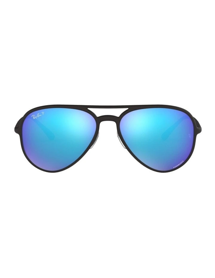 RB4320 Chromance Black Polarised Sunglasses