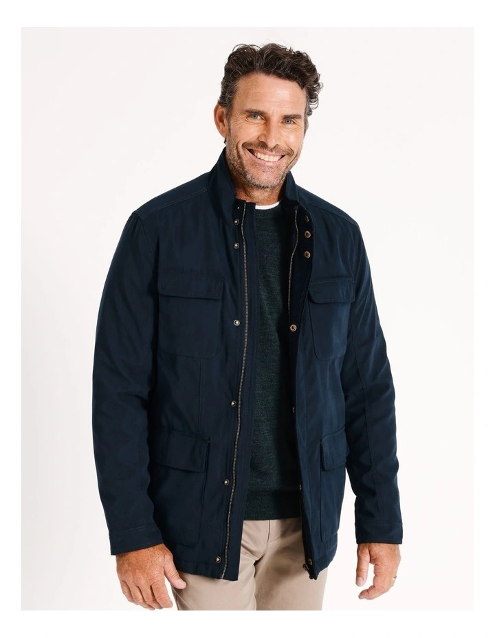 Lloyd Anorak Jacket in Navy