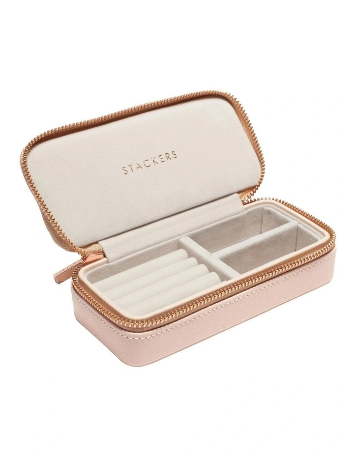 Medium Travel Case Blush Jewellery Box