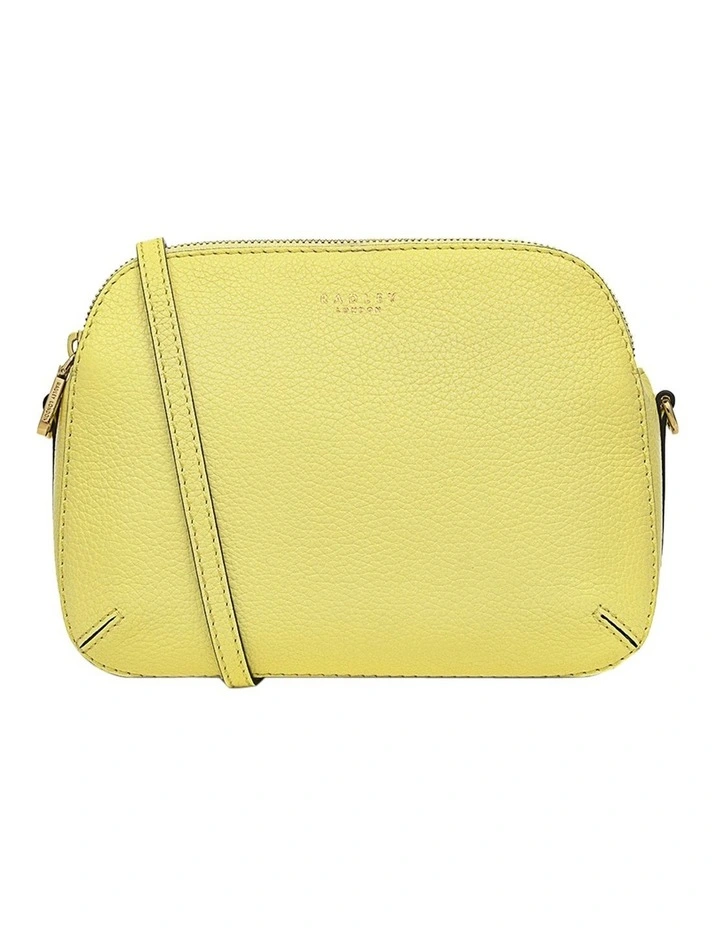 Dukes Place Medium Zip-Top Cross Body Bag in Panna Cotta