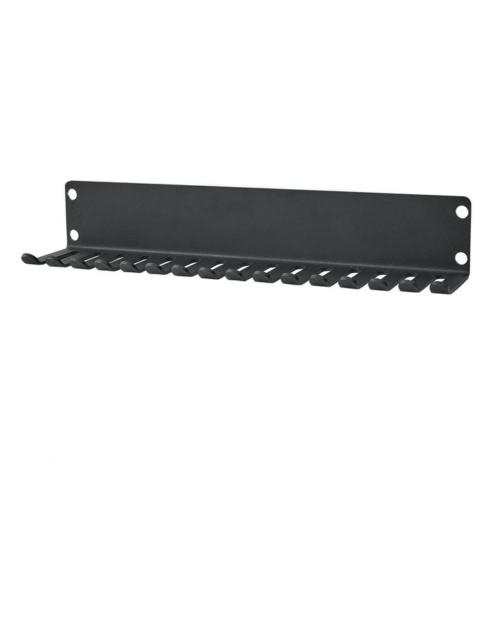 Wall Mount Exercise Mat Hanger in Black