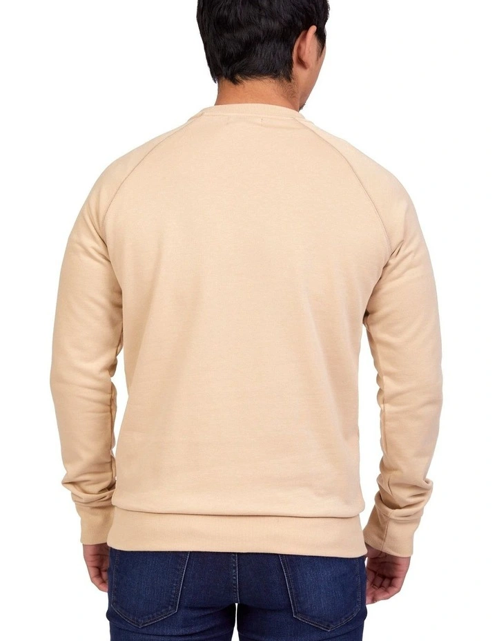 Todd Crew Neck In Beige
