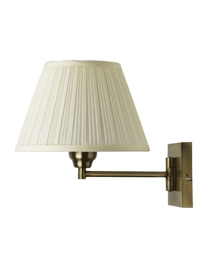Swingley Wall Light Bracket Antique Brass