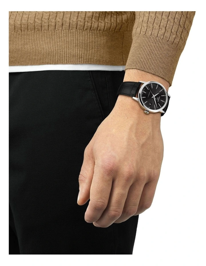 Classic Dream Swissmatic T1294071605100 Automatic Watch in Black