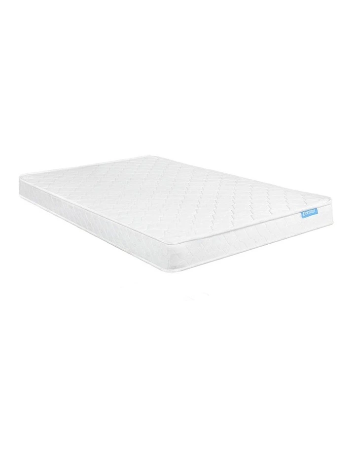 Single Bonnell Spring Mattress 13cm in White