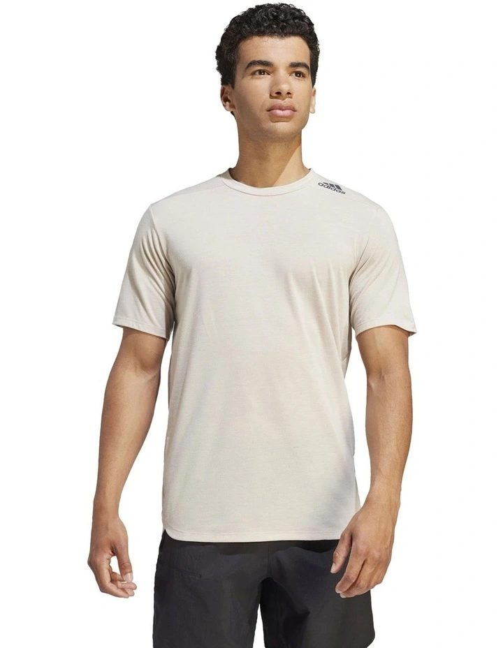 Designed for Training T-shirt in Wonder Beige