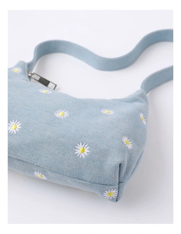 Daisy Shoulder Bag In Denim