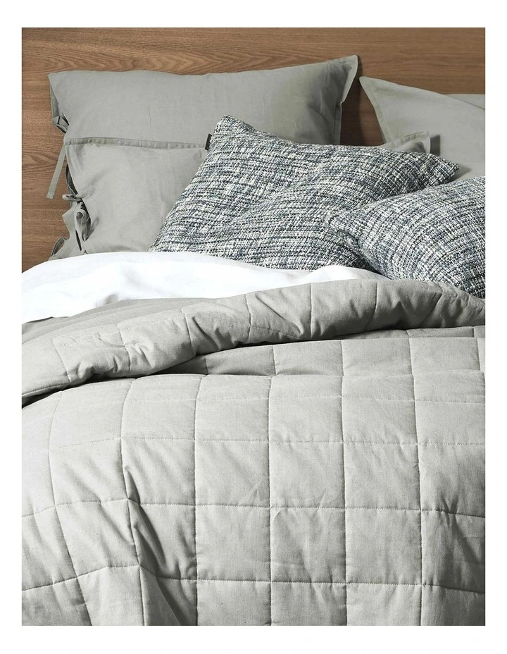 Maison Vintage Coverlet in Limestone