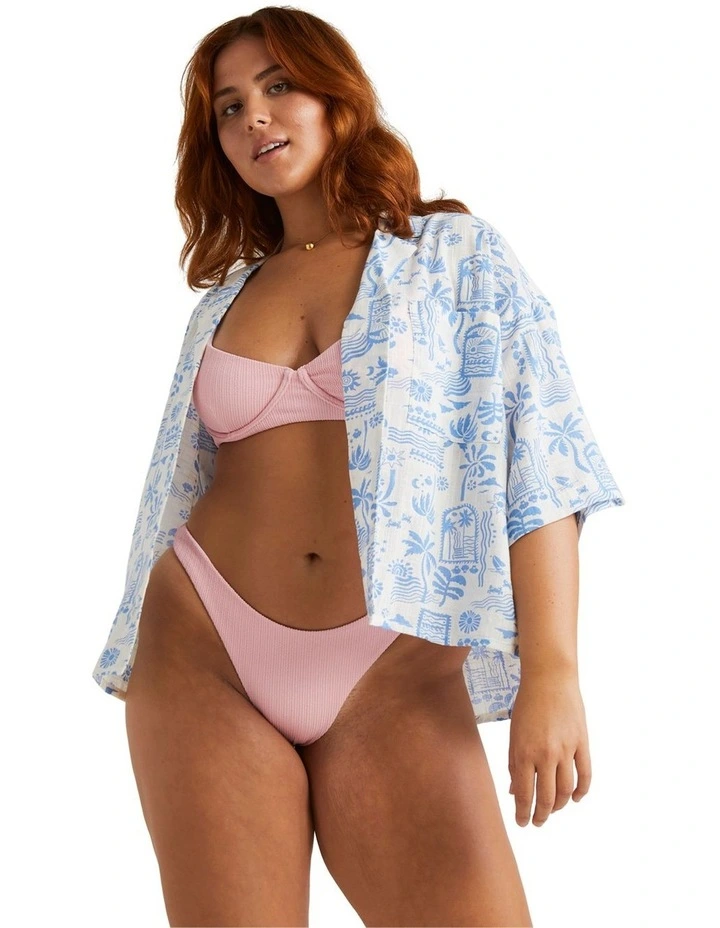 Island Sun Shirt is Salt Crystal