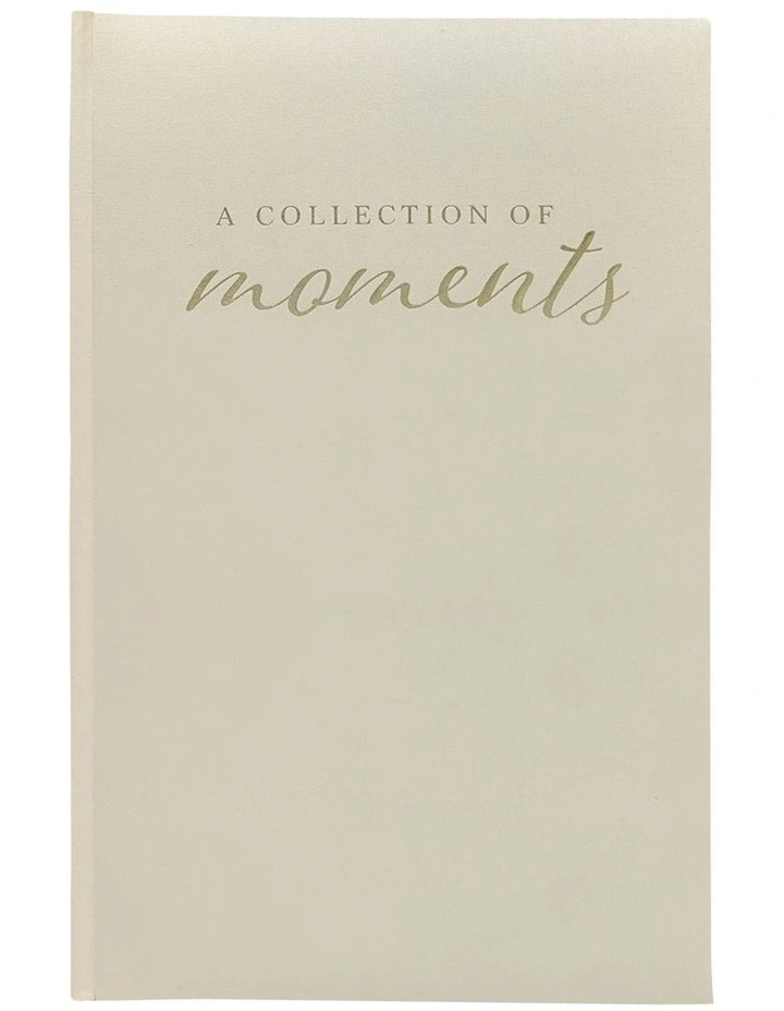 A Collection Of Moments Photo Album 300 Photo Capacity in Cream