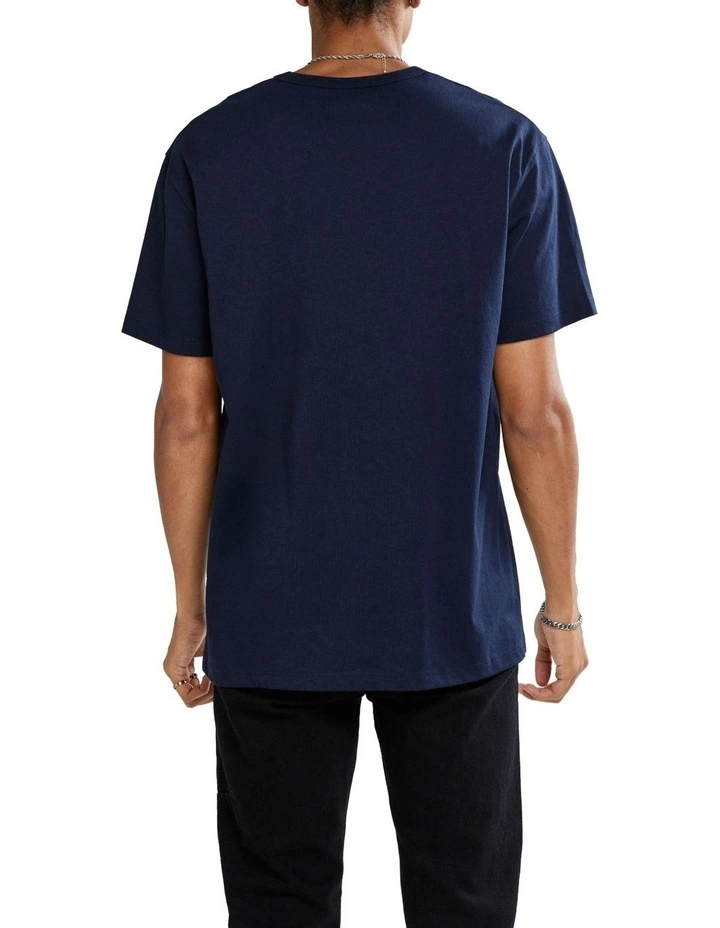 C Logo Heritage Tee Navy
