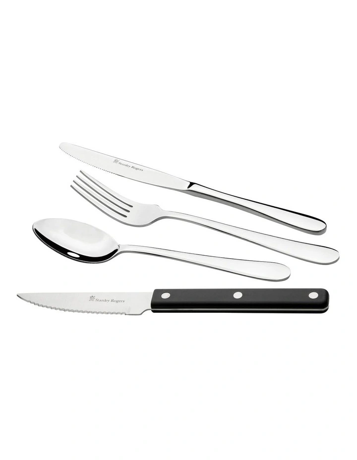 Albany Cutlery Set 40 Piece in Stainless Steel