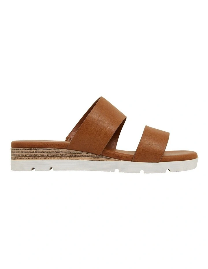 Cary Tan Smooth Sandals