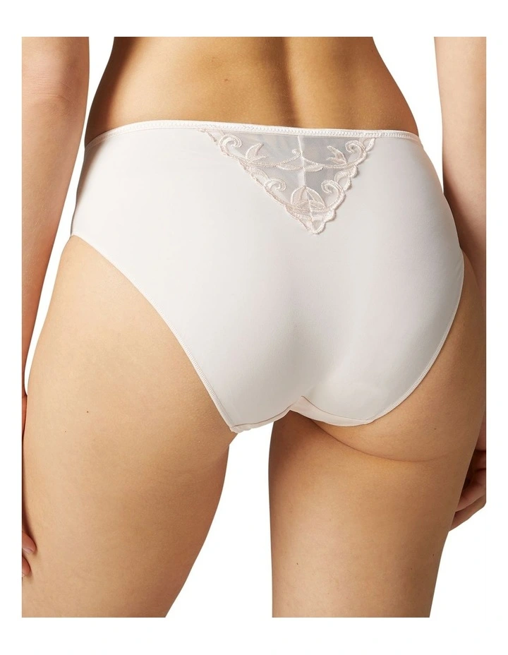 Andora High Waist Culotte Brief in Blush