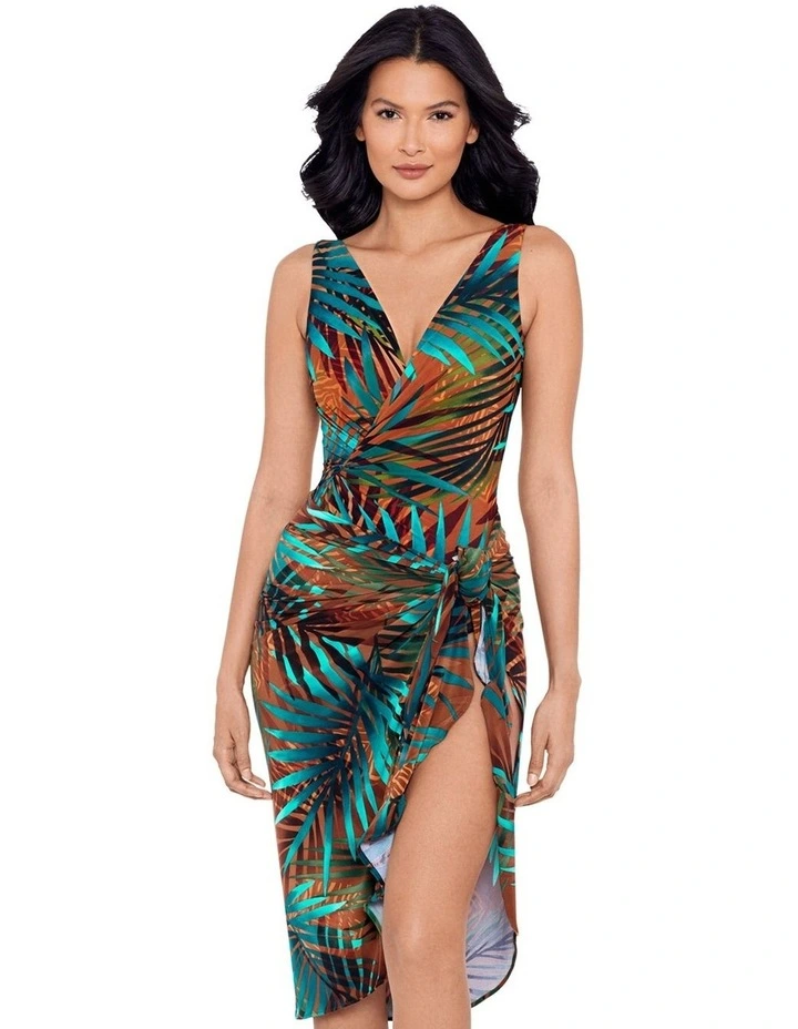 Tamara Tigre Sarong Beach Coverup in Multi