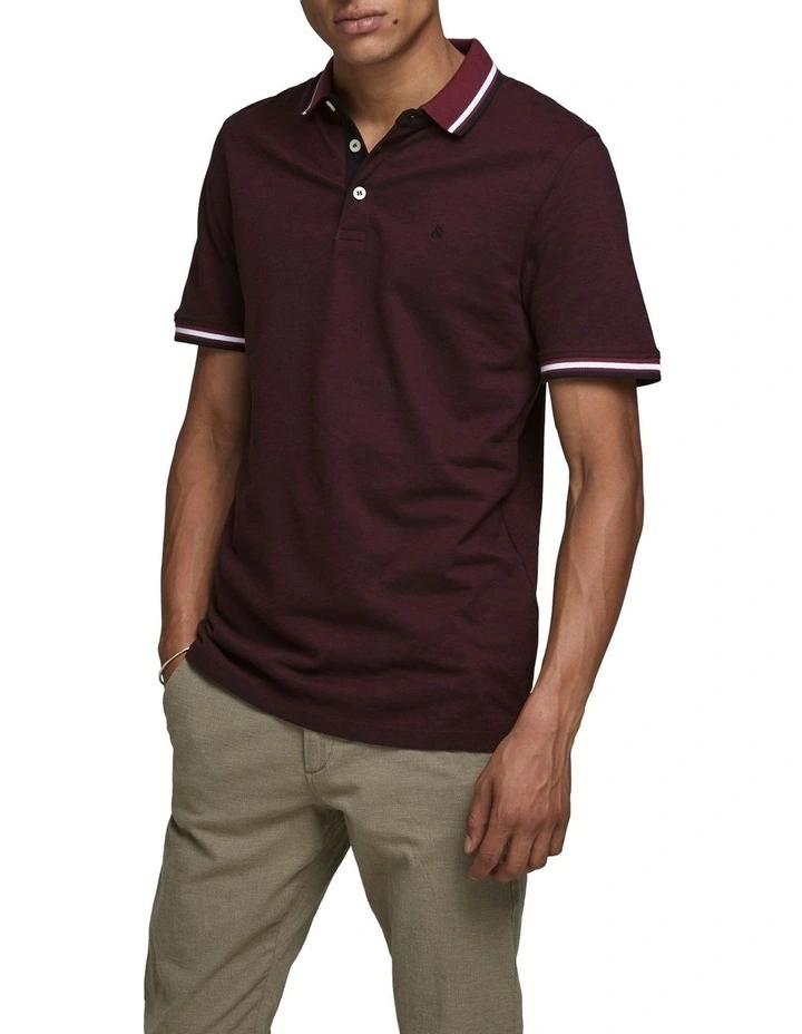 Paulos Short Sleeve Polo in Port Royale