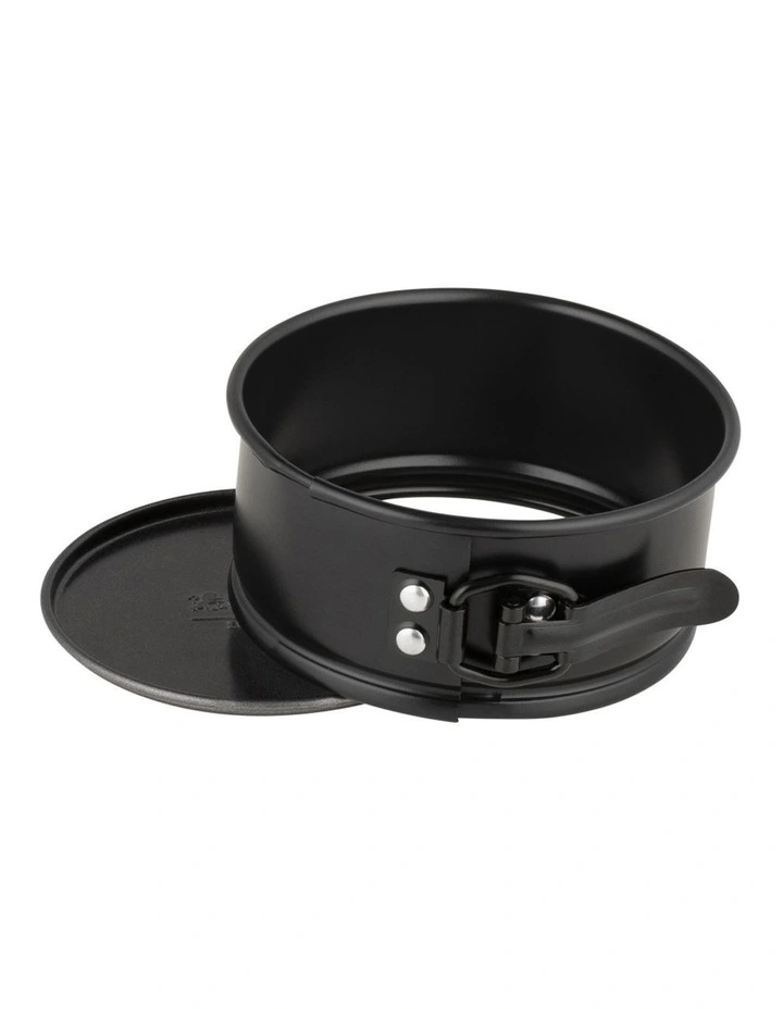 BakerMaker Non-Stick Springform Round Cake Pan 10.5cm in Black